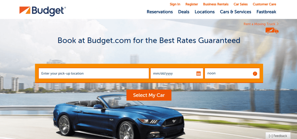 budget rental cars in pittsburgh