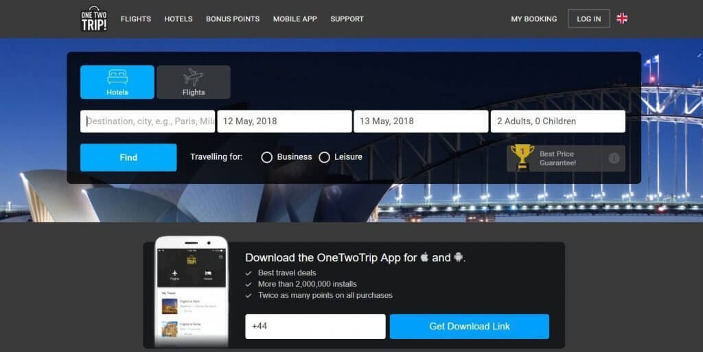 one two trip flights