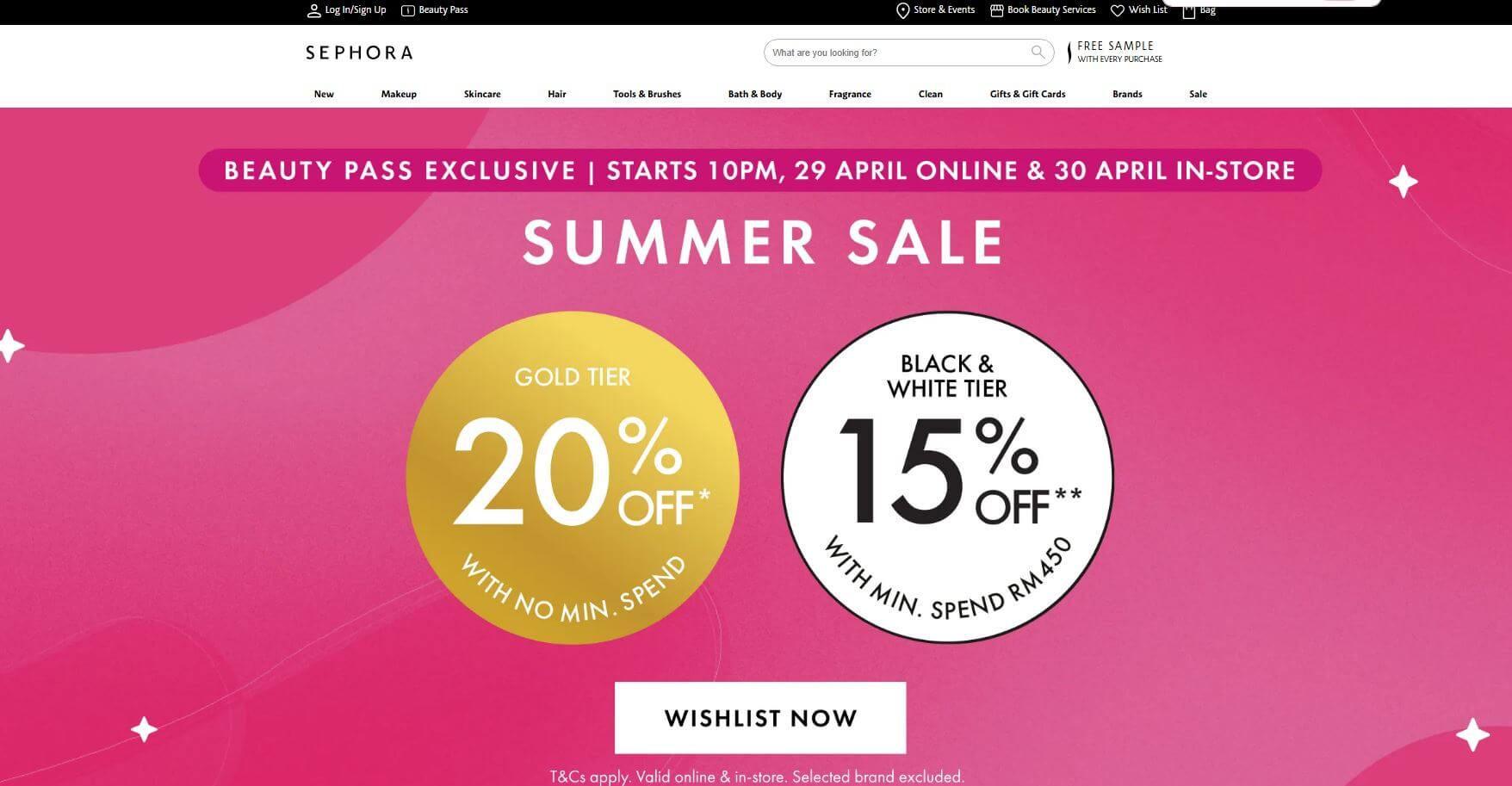 sephora - Top 10 Affiliate Programs in Malaysia