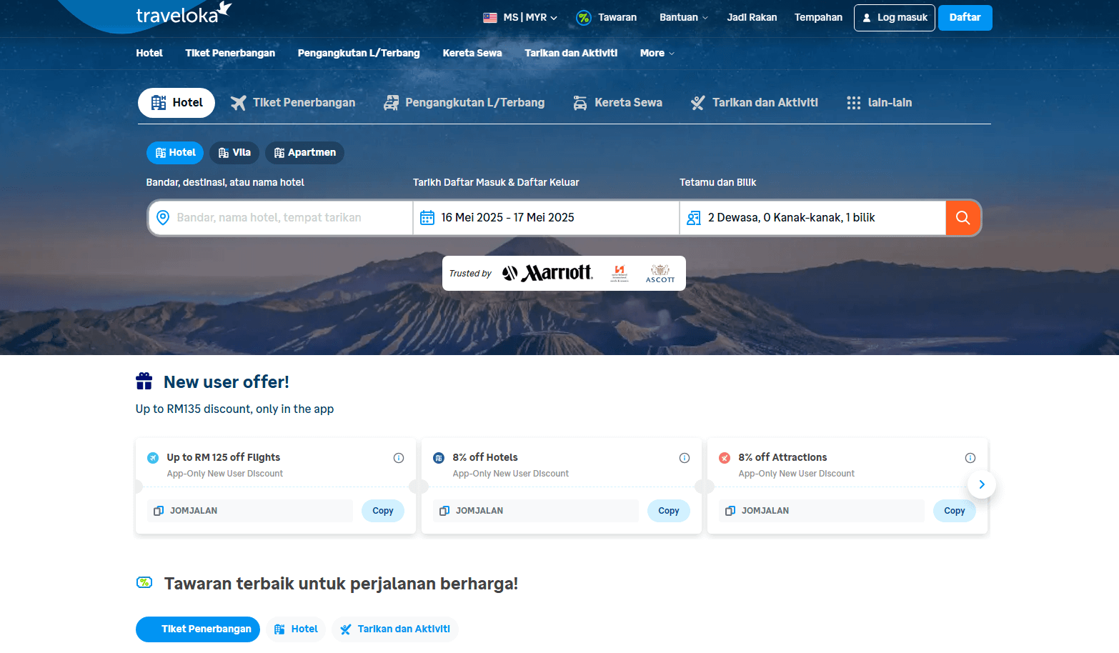 Top Affiliate Programs for Gawai Dayak in APAC traveloka 1 - Top Affiliate Programs for Gawai Dayak in APAC