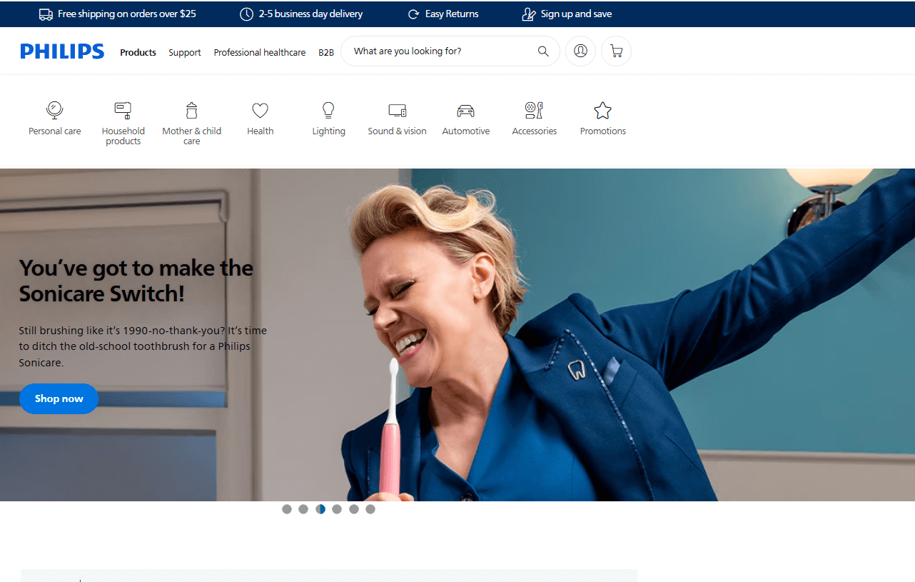 philips - Top 10 Affiliate Programs for Father’s Day in the US & CA
