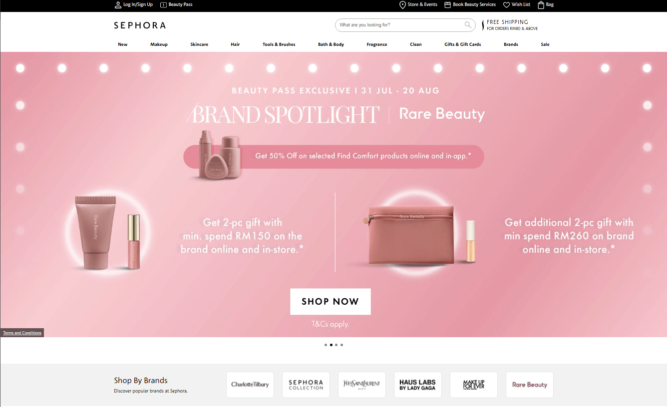 Best Affiliate Programs to Promote During Malaysia’s National Day sephora - Best Affiliate Programs to Promote During Malaysia’s National Day