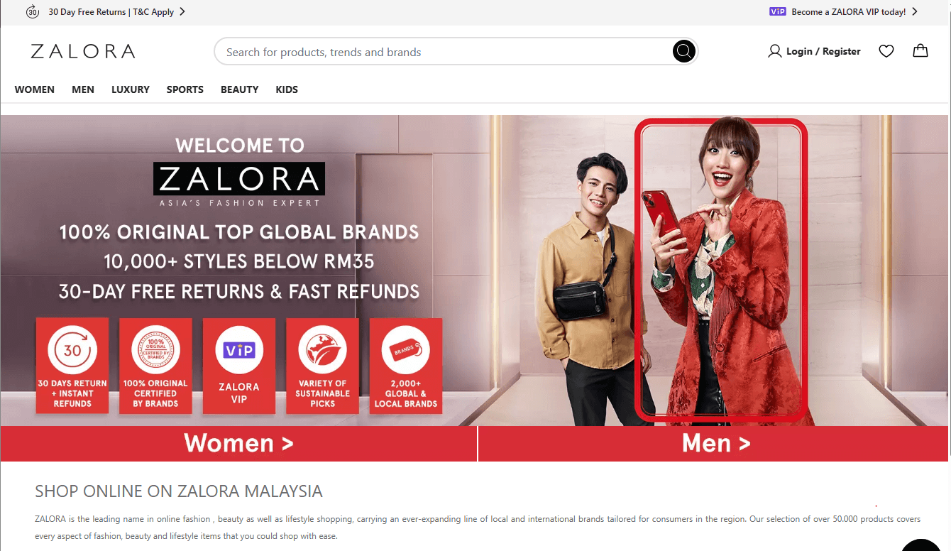 Best Affiliate Programs to Promote During Malaysia’s National Day zalora - Best Affiliate Programs to Promote During Malaysia’s National Day